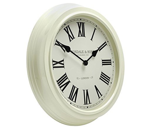 Foxdale Classic Ivory Wall Clock