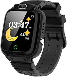 Kids Smart Watch for Boys Girls - Smart Watch for Kids with Camera Games MP3 Music Player Video Player Calculator Alarm Clock Touchscreen Kids Watch Birthday Gifts Toddlers Educational Toys for 4-12