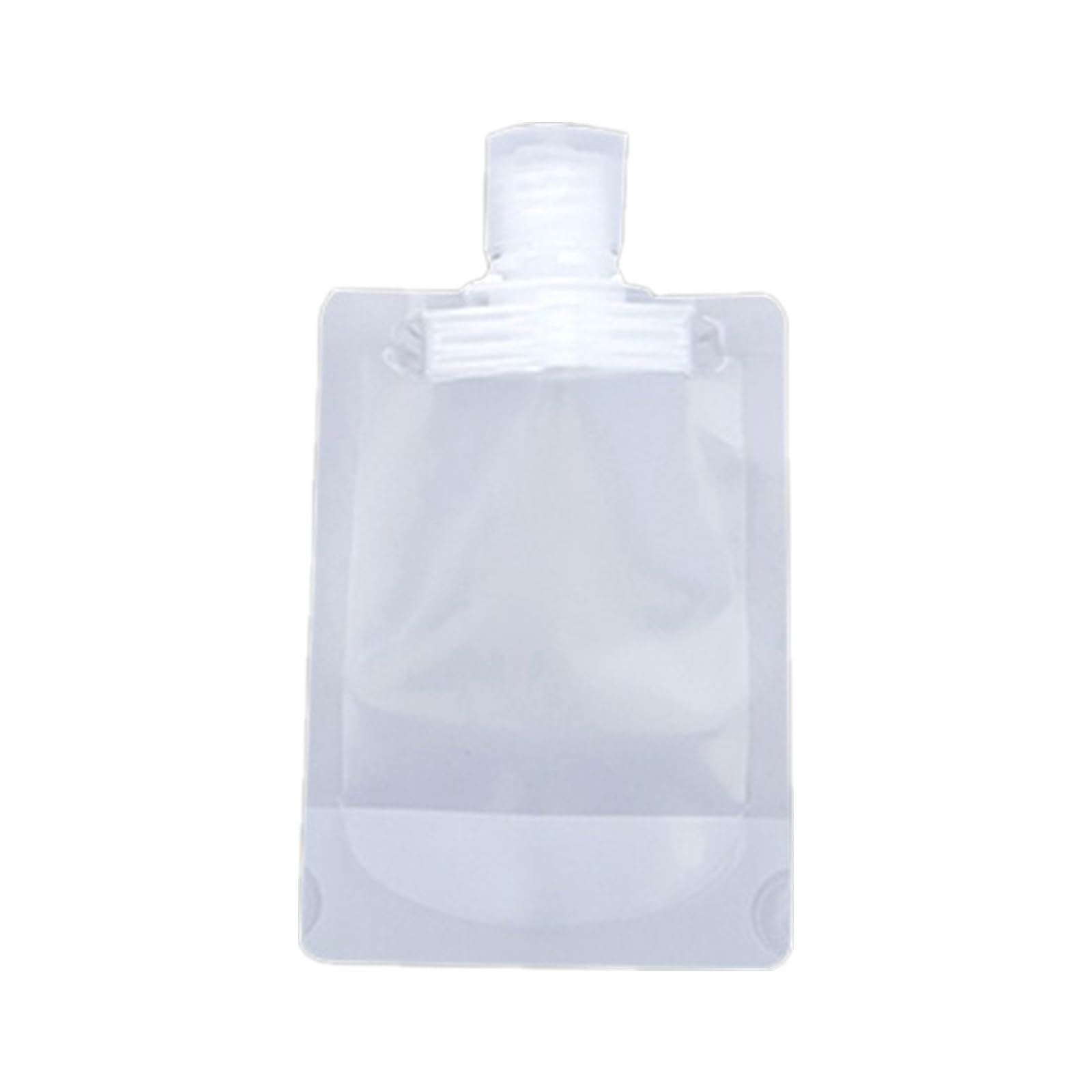 FUXIU Travel Bottles for Toiletries,Transparent Stand Up Spout Pouch for Travel 30ml/50ml/100ml Leakproof Refillable Bag,Travel Essentials