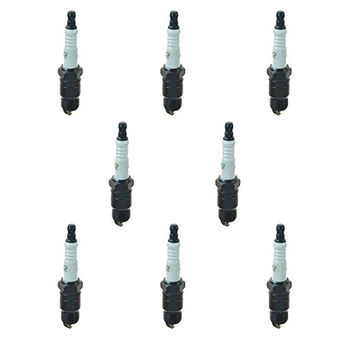 AC Delco R45TS Spark Plug Set of 8 for Chevy GMC Buick Cadillac Pontiac Olds