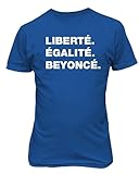 Music World Tour Renaissance Liberte Egalite Beyonce Unisex T-Shirt (Royal, X-Large)