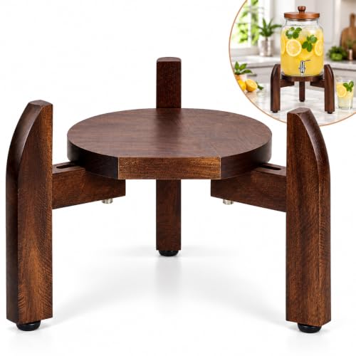 Gardepot Adjustable Wooden Drink Dispenser Stand...