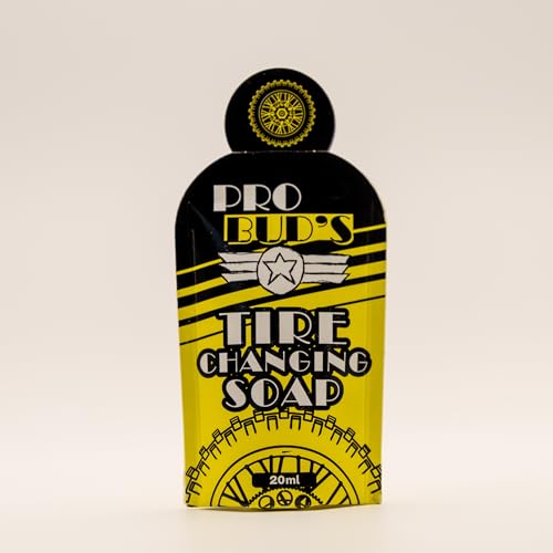 Pro Buds Tire Mounting Paste - Peerless Lubrication Tire Mounting Lube for Quick Changing and a Secure Fit - Slip-Resistant - 0.5 oz.