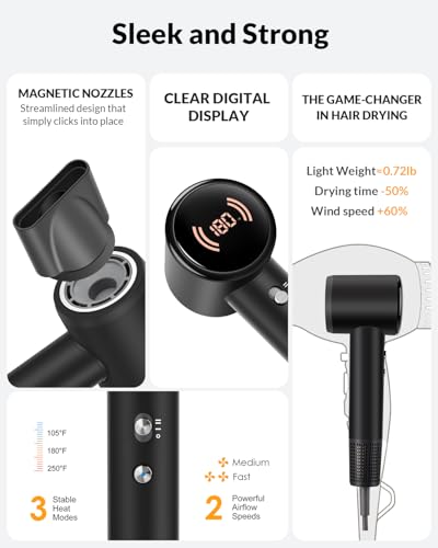 RuiKEeee Travel Hair Dryer with Diffuser の商品画像 4