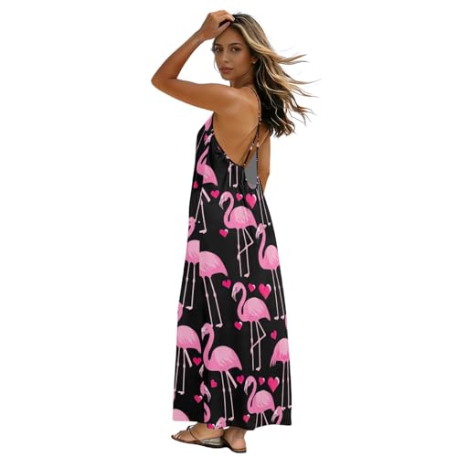 Robe longue dos nu légère pour rester élégante et au frais sous la chaleur