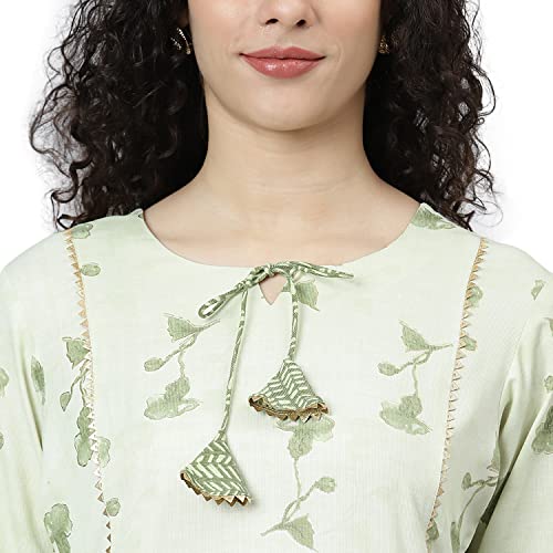 Image of NAINVISH Cotton Blend Kurti Kurta Pant for Womens | Kurtas Pant for Women | Womens Kurta Kurti Set | Best Kurtas Set for Women
