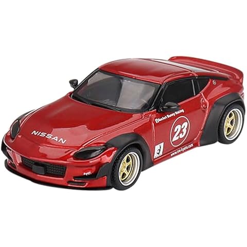 サンリッチ(Sunrich) Mini GT x MiJo Exclusives 1/64 Pandem Nissan Z Passion Red (Left Handle) Finished Product Cover