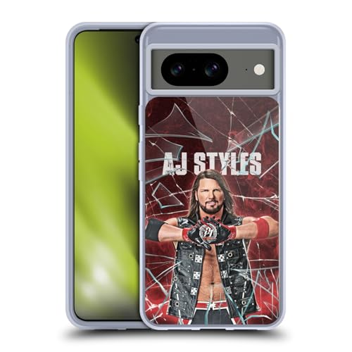 Funda Google Pixel 8 de gel con protección militar WWE AJ Styles para MagSafe