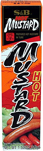 S&B Prepared Hot Mustard in Tube, 1.52 Ounce (Pack of 10) image 2