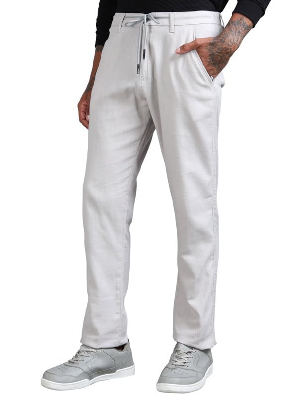 beevee Men’s Regular Fit 100% Cotton Solid Pyjama | Button Closure | Lounge Wear-picture-16