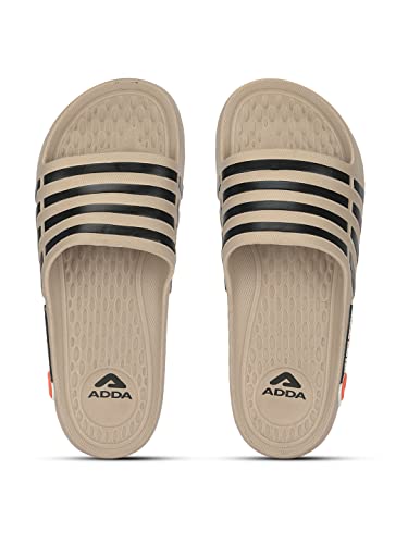 Image of ADDA (LABEL) TM-NEXT GEN || Durable & Comfortable || 2D Sole || Skid Resistant || Lightweight || Soft and Comfortable Footbed || Outdoor Slipper || Special Soft || Sliders for Men