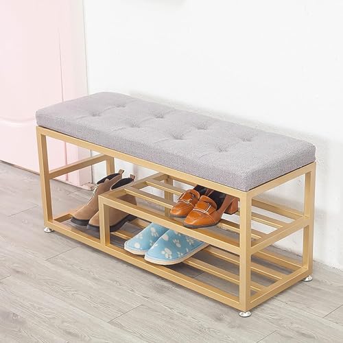 Banc de rangement pour chaussures pour organiser le couloir et supprimer le désordre