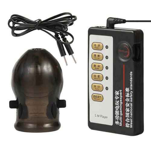 Image of Electric Shock Bondage Training Masturbation Penis Ring Winding Exercise Endurance Trainer Electric Shock Cock Ring Male Bondage Penis Ring