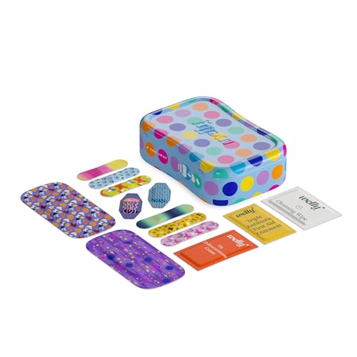 Image of Welly First Aid Kit - Bravery Badges in Flexible Fabric and Waterproof, Singe Use Ointments Triple Antibiotic, Cleansing Wipes and Hydrocortisone - 70 Count