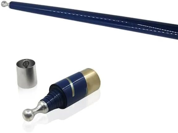 Miniatura 10 de blue-ther Varita de metal que desaparece de metal, trucos mágicos, bastón de varita para escenario de seda, accesorios mágicos para fiestas