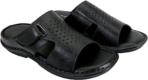 Appelon Trending Men's Synthetic leather Slipper For Ultimate Comfort and Fashion AS1011