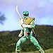 Power Rangers Lightning Collection Mighty Morphin Green Ranger 6-Inch Premium Collectible Action Figure Toy with Accessories