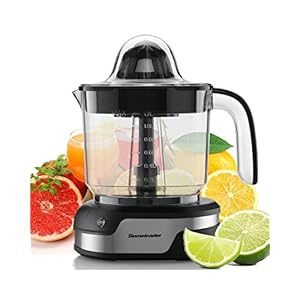 Homeleader Electric Citrus Juicer, Lemon Squeezer with Powerful Motor and LED Working Lamp, Orange Juicer for Grapefruits, Orange and Lemon