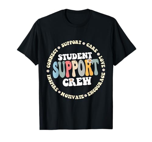 Student Support Crew School Counselor Student Services Squad T-Shirt