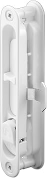 Prime-Line A 222 Sliding Screen Door Latch, White Single Pack