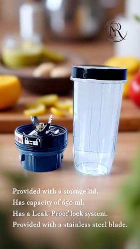 Image of Marudar Bullet jar for philips HL 7756 & HL 7757 mixer grinders