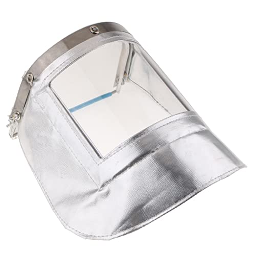 Máscara ignífuga con tapa protectora, soldador de argón, gafas de soldadura de arco resistente a los rayos UV