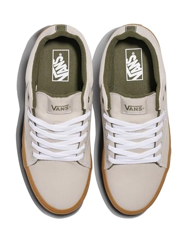 Vans Vans Men's Seldan Shoe | Retro Tennis Inspired Sneakers for Fashion, Work & Everyday Wear, Gum Pop Grape Leaf, 10