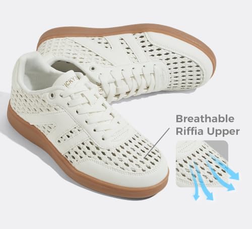 Image of LUCKY STEP Women Retro Gum Sole Fashion Sneakers