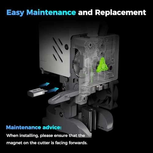 Image of Creality SPARKX i7 Toolhead Filament Cutter, Original SPARKX i7 Combo Filament Cutter Module Accessories, Fast Cut Off Filaments, High Durability and Quick Replacement Parts for 3D Printers 5PCS