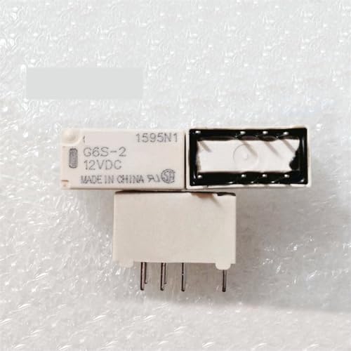 Relé de señal G6S-2-DC12V para solucionar fallos de conmutación en sistemas de 12V
