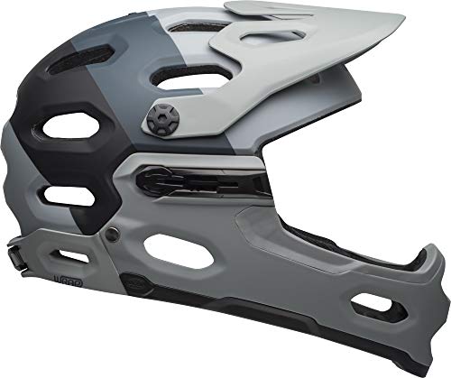 Ventilazione Overbrow BELL Super 3 R MIPS, Casco Unisex Adulto, Downdraft Matte Gray/Gunmetal, M