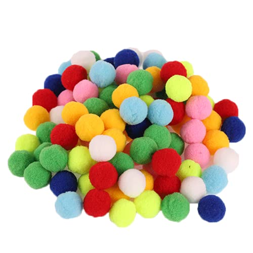 10000 szt. 10 mm kulka z pomponem nadaje się do rękodzieła artystycznego rękodzieła DIY szycia materiałów rzemieślniczych (kolor: 02 ciemnoróżowy)