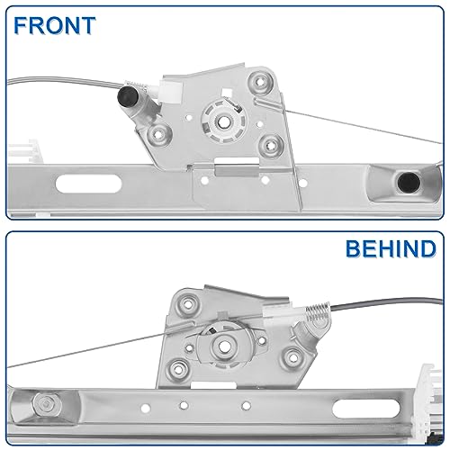 Obaee Window Regulator with Motor Rear Left Driver Side, Replace 749-468 by Obaee - Used condition - Image 5