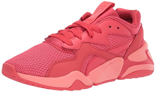 PUMA Women's NOVA Sneaker, Shell Pink-Hibiscus, 8.5 M US