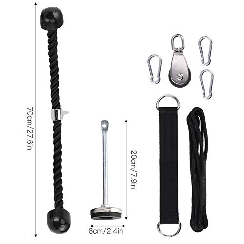 Fitnessapparatuur Krachttraining Fitnessapparatuur Laadpen Expander Halter Set met drie koppen - Image 3