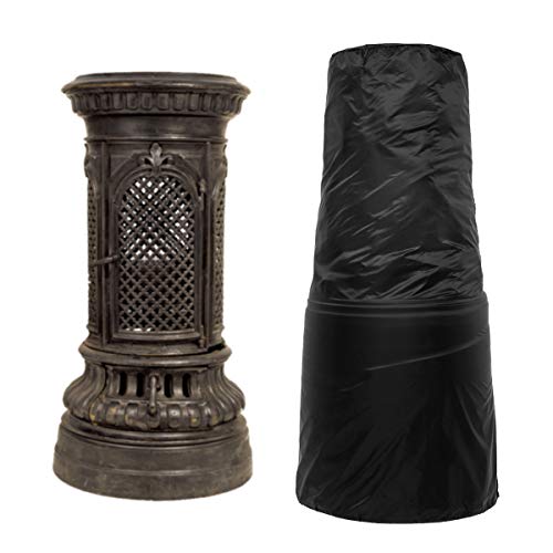 Laishalaiku Patio Chiminea Cover, 24" D x 48" H Chiminea Protection Outdoor Chimney