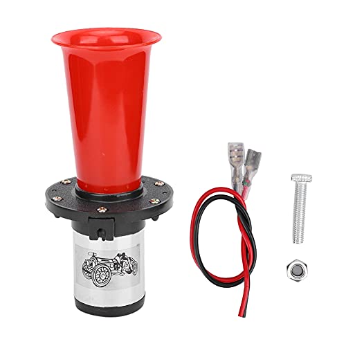 Ampia applicazione: funziona con sistemi elettrici standard da 12 V CC, progettati per auto, camion, camper o qualsiasi veicolo da 12 V. Buone prestazioni di impermeabilità, resistenza alle vibrazioni, può resistere a temperature di prova da -40 ℃ a 90 ℃ e la qualità del suono rimane stabile oltre 200.000 chiamate consecutive.