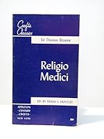 Religio Medici: Sir Thomas Browne B002TO405Q Book Cover