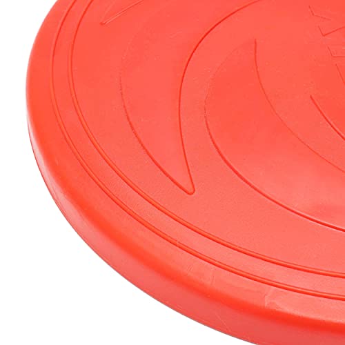 Pet Religion Dog Frisbee Soft Chew Red 9 Inch Diameter Flyer Aero Dynamic Light Weight Solid Water Resistant Safe On Teeth Soft Frisbee Dog Toys For Small Dogs #TOP3