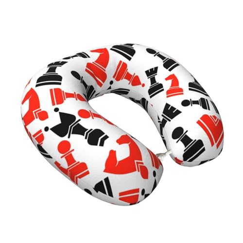 Almohada de poliéster para cuello y hombros negra miniatura 2