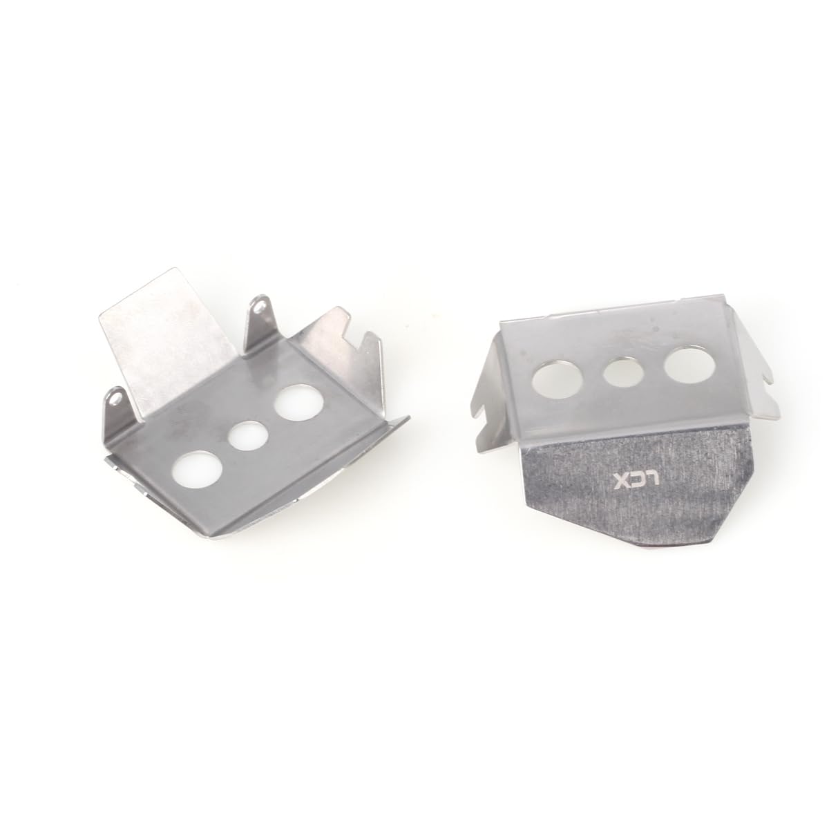 LCX Racing 1/6 RC Crawler Car Stainless Steel Front Rear Axle Guard Armor Axles Protector for RC Crawler Car Axial SCX6 AXI05000 - Image 3