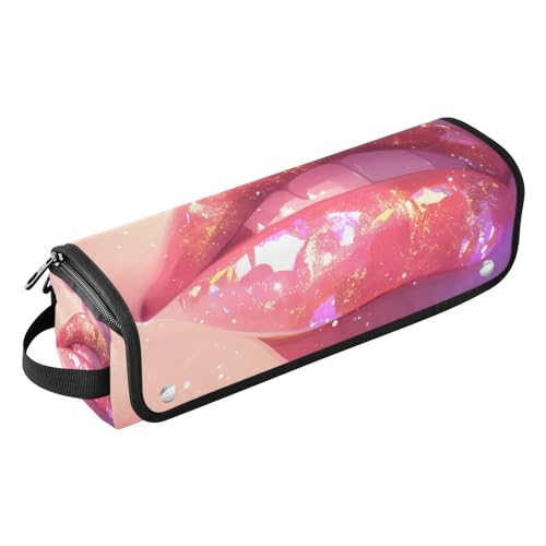 Hot Hair Tools Borsa da viaggio e tappetino resistente al calore con cerniera Organizzatore per piastre per capelli di grande capacità per ferro arricciacapelli piastra asciugatrice piatta glitter