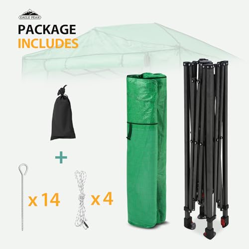 Eagle Peak GH48-GRN-AZ 8X6 Portable Walk-In Greenhouse thumb #7