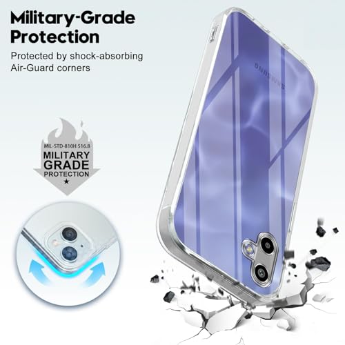 Image of Jkobi Back Cover for Samsung Galaxy F06 | Samsung Galaxy M06 (Silicone Clear Shockproof Case with Camera Protection | Soft and Flexible | Transparent)