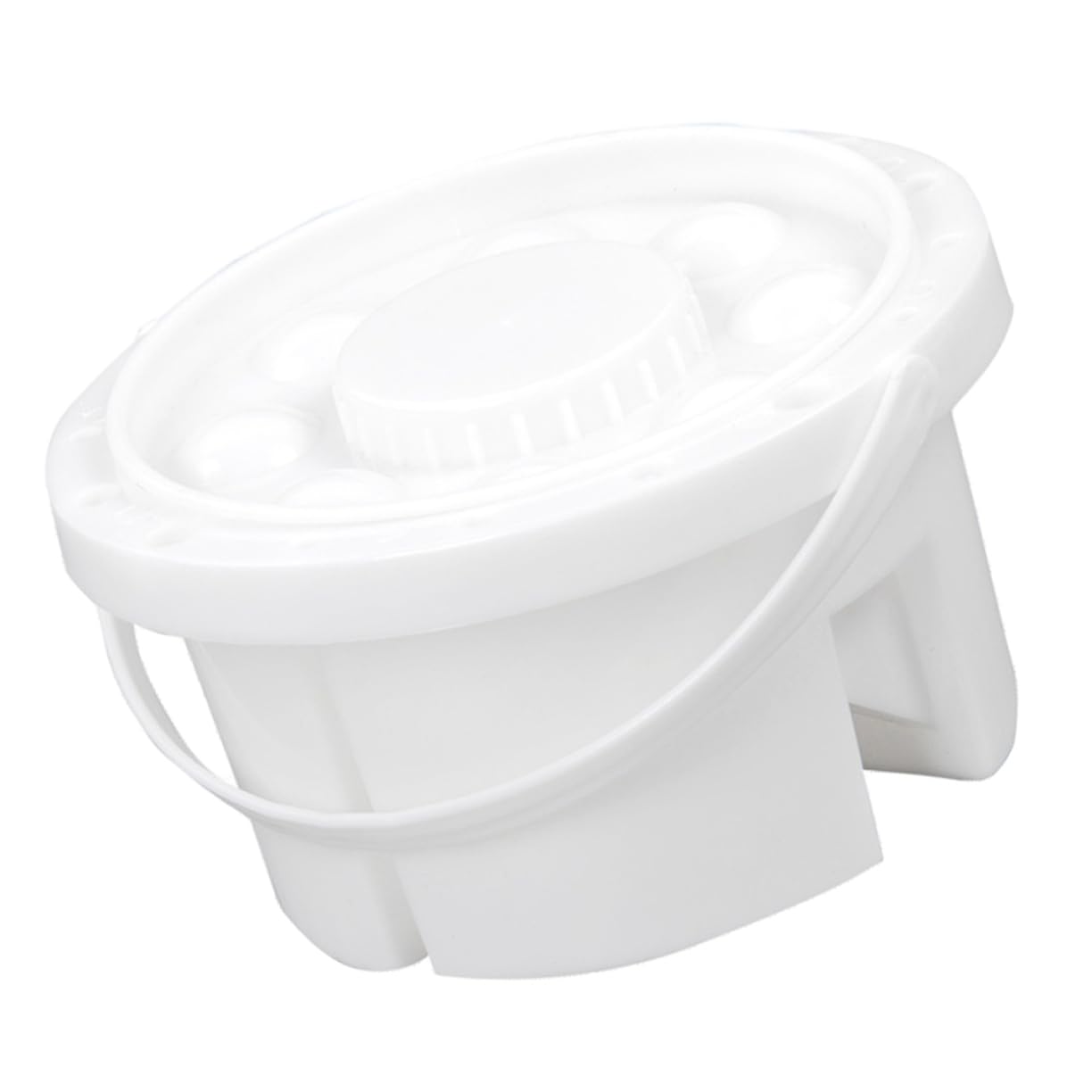 LALAFINA Watercolor Paint Palette with Brush Washer Compact for Outdoor Indoor Use