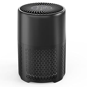 Air Purifiers for Home Large Room Bedroom Pets, H13 HEPA Air Filter, Filters Smoke Dust Mold Odor Allergies, UV-C Light Helps Reduce Germ, Portable Air Cleaner with Remote Timers Child Lock for Home
