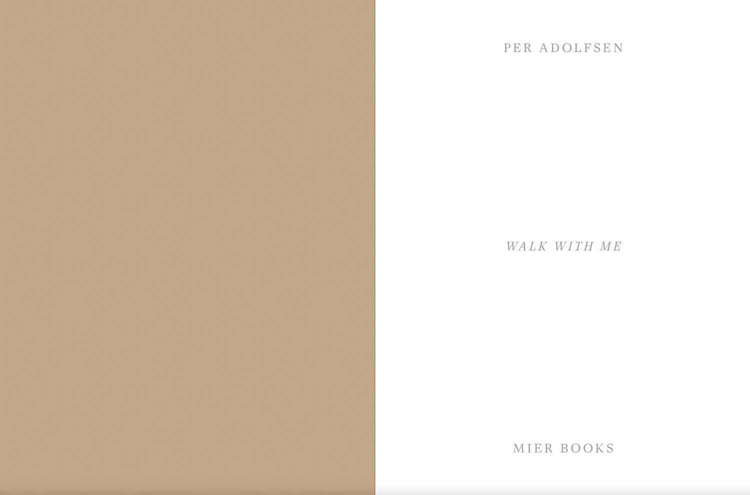 Per Adolfsen Walk With Me /anglais