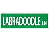 Imagine This Labradoodle Street Sign