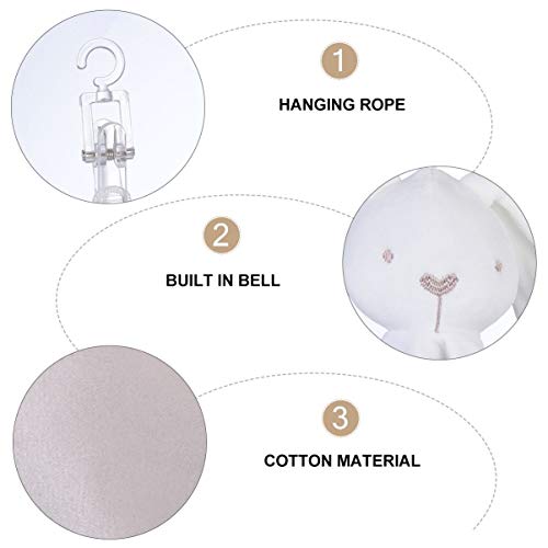 Toyvian Cobertores de SeguranÃ§a para Animais de PelÃºcia Coelho Coelho Infantil BerÃ§Ã¡rio Personag