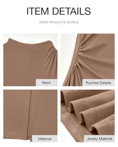 Image of BTFBM Women Bodycon Maxi Dress Long Sleeve Back Slit Ruched Elegant Party Cocktail Formal Fall Wedding Guest Dresses